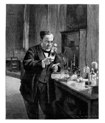 Louis Pasteur , fransk mikrobiolog og kjemiker fra 1800-tallet, 1900