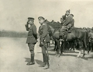M. Kerensky hyller troppene, juli 1917, 1919.