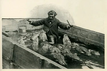 M. Pernelet og hans kjæledyr, 1902.