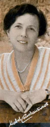 Mabel Constanduros 1880-1957, fødenavn Mabel Tilling, engelsk skuespiller og manusforfatter, 1935