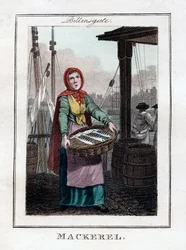 Makrell, Billingsgate, London, 1805