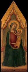Madonna and Child Enthroned, ca. 1335-39.