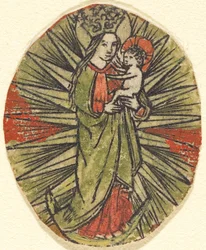 Madonna og barn, ca. 14501470.