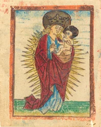 Madonna and Child in a Glory, ca. 1475.