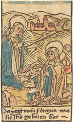 Madonna og Saint Bridget, ca. 14801500.