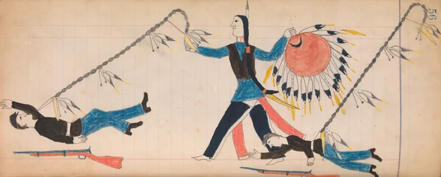 Maffet Ledger: Tegning, ca. 1874-81.