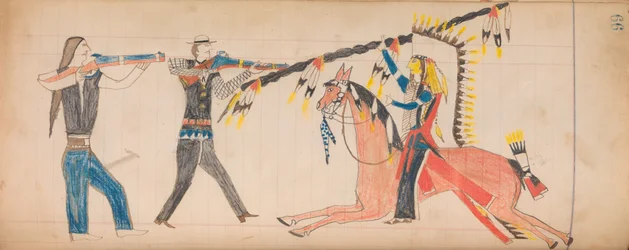 Maffet Ledger: Tegning, ca. 1874-81.