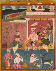 Malkas Raga, Fra Ragamala, ca. 10.