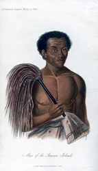 Mann fra de samoanske øyene, 1848