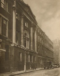 Herskapshus bygget av brødrene Adam for Royal Society of Arts, c1935.