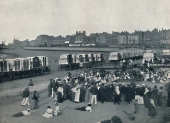 Margate - On the Sands, 1895