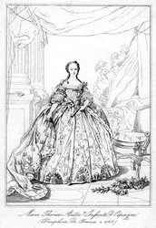 Maria-Teresa av Spania, datter av kong Filip V av Spania, 1726-1746