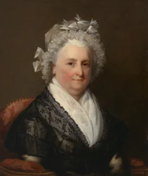 Martha Washington, tidlig på midten av 1800-tallet.