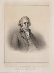 Matthew Boulton , engelsk ingeniør og industrimann, ca 1801