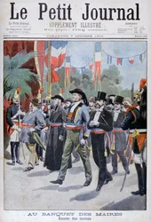 Majors Bankett, Paris, 1900