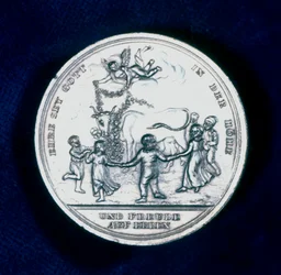 Medalje til minne om oppdagelsen av koppevaksinasjonen i 1796, 1800