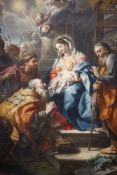 Melk Abbey The adoration of the Magi av JM Rottmayr