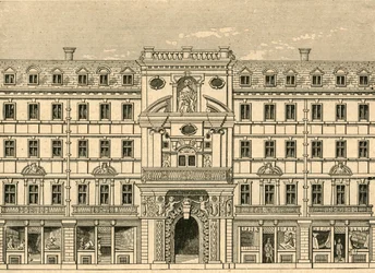 Mercers Chapel, som gjenoppbygd etter brannen, 1897.