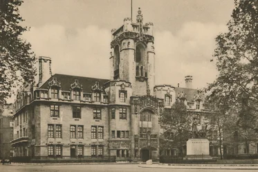 Middlesex Guildhall på stedet for det gamle helligdommen i Westminster, c1935.