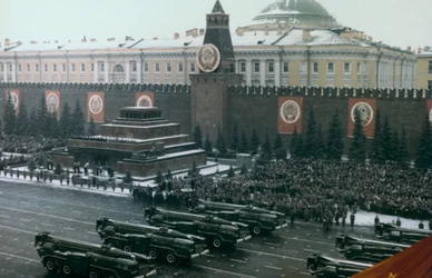 Militær gjennomgang, Røde plass, Moskva, 1971