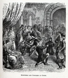 Minstreler og gjøglere ved domstolen, 1882