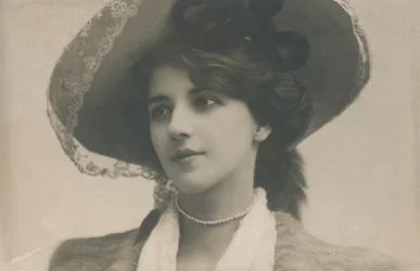 Frøken Ethel Warwick, 1882-1951, c1930.
