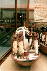Modellbåt, gammel egyptisk, 1300-tallet f.Kr