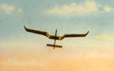 Modellfly, 1932.