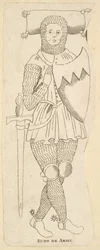 Monument til Eudo de Arsie, ca. 1790