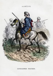 Mauriske gendarmer, den franske hæren i Algerie