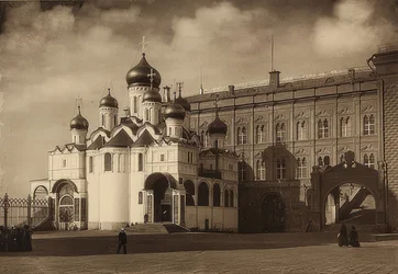 Moskva. Bebudelseskatedralen. Rundt 1900