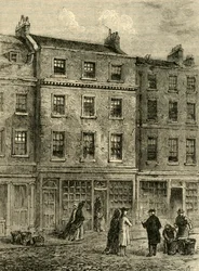 Mr. Davies Shop, Russell Street, 1881.