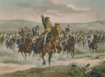 Murat som leder kavaleriet i Jena, 14. oktober 1806, 1896