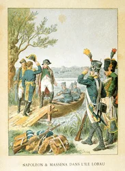 Napoleon og Massena på øya Lobau, mai 1809, 1800-tallet
