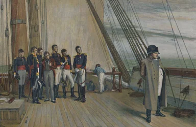 Napoleon om bord på H.M.S. Bellerophon, juli 1815, 1896.