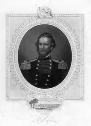 Nathaniel Lyon 1818-1861, amerikansk general, 1863