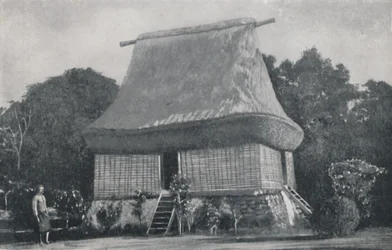 Native House, Fijiøyene, 1923.