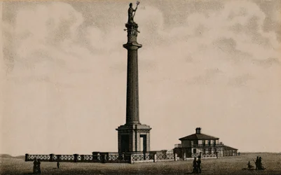 Nelsons søyle, c1880.