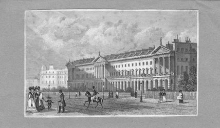Nyklassisk bygning, 1800-tallet.