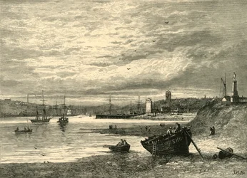 North and South Shields, 1898.