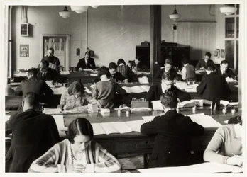 Kontorarbeidere, ca 1930