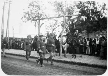 Offiserer fra den franske fremmedlegionen, Syria, 1900-tallet