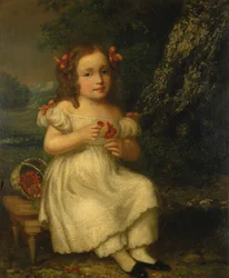 Et av Adams-barna, ca. 1820.
