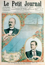 Åpning av trådløs telegrafforbindelse mellom Paris og Casablanca, 1907