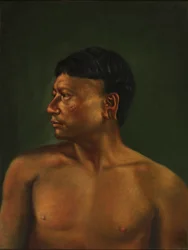 Orejon Indian, ca. 1890-1892.