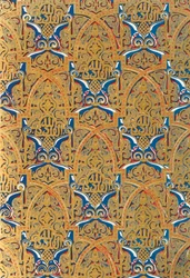 Ornament i paneler på veggene, Hall of the Ambassadors, 1907.