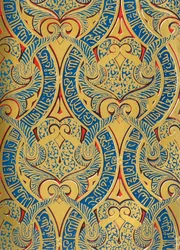 Ornament i paneler på veggen, Hall of Ambassadors, 1907.