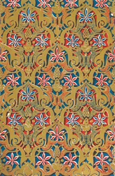 Ornament over smerter ved inngangen til Lions Court, 1907.