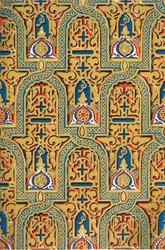 Ornamenter på paneler, Hall of Ambassadors, 1907.