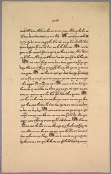 Side fra Ramayana, 1800-tallet.